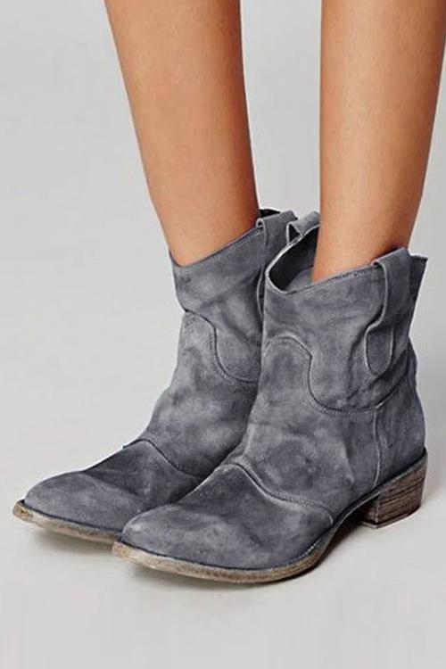 WW | Unterstützte Wildleder Stiefeletten