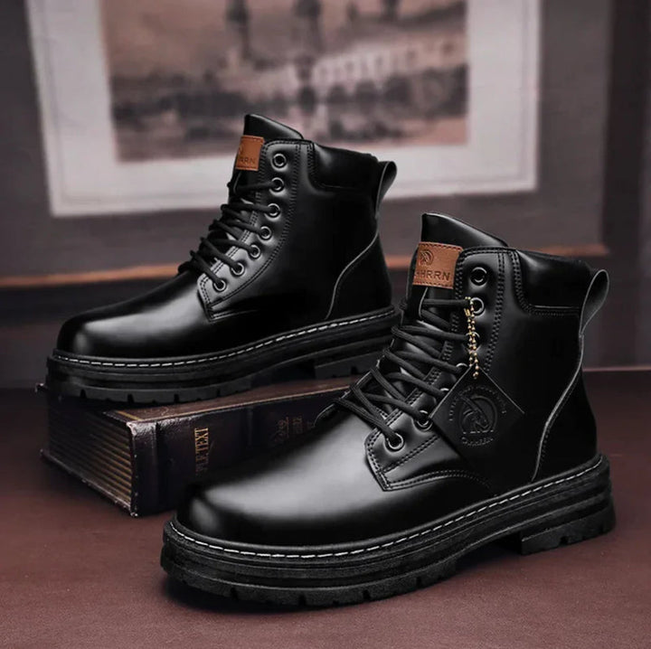 W&W Mode | Wasserdichte Schnürstiefel