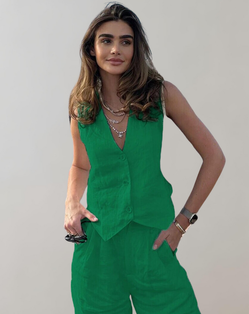 WW | Tank Top Und High Waist Hosen