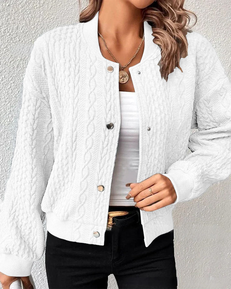 W&W - Strickjacke mit Knöpfen