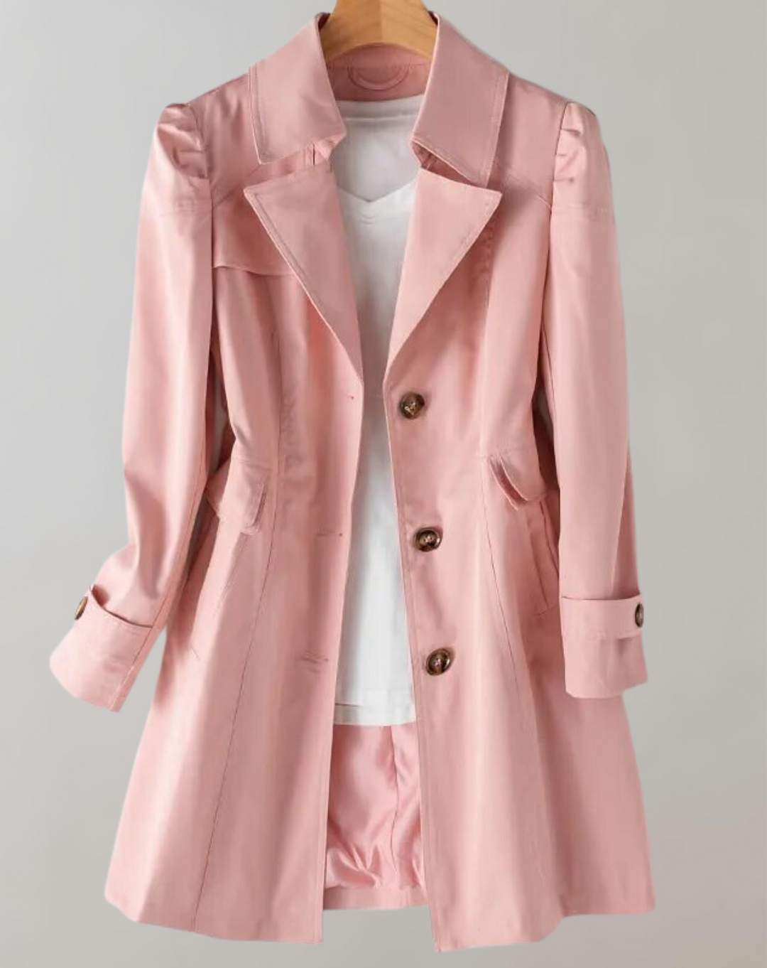 W&W Mode | Damen Einreihiger Trenchcoat