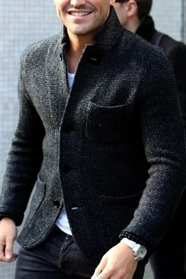 WW | Herren Strickblazer Schick