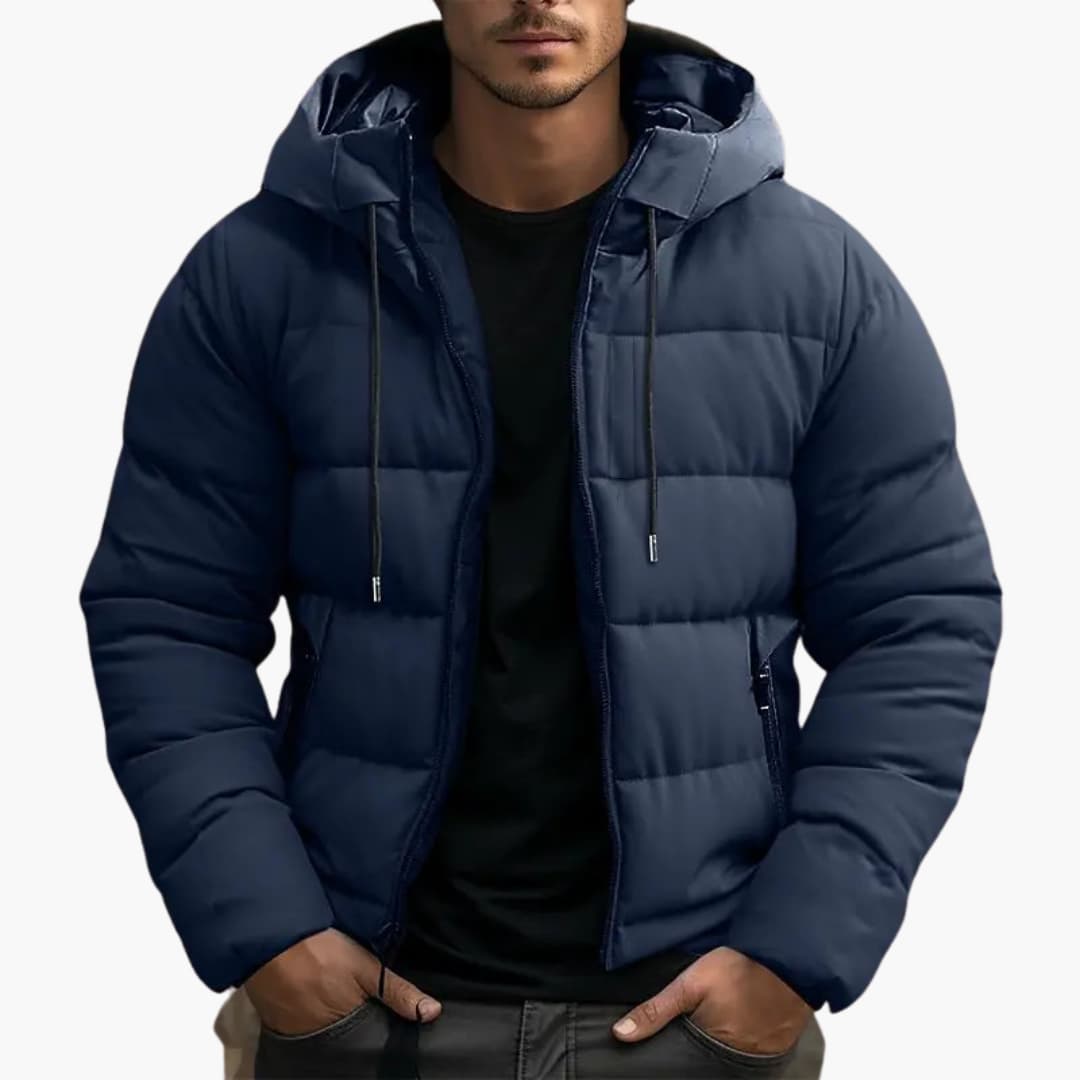 W&W Mode | isolierte Winter Pufferjacke für Männer