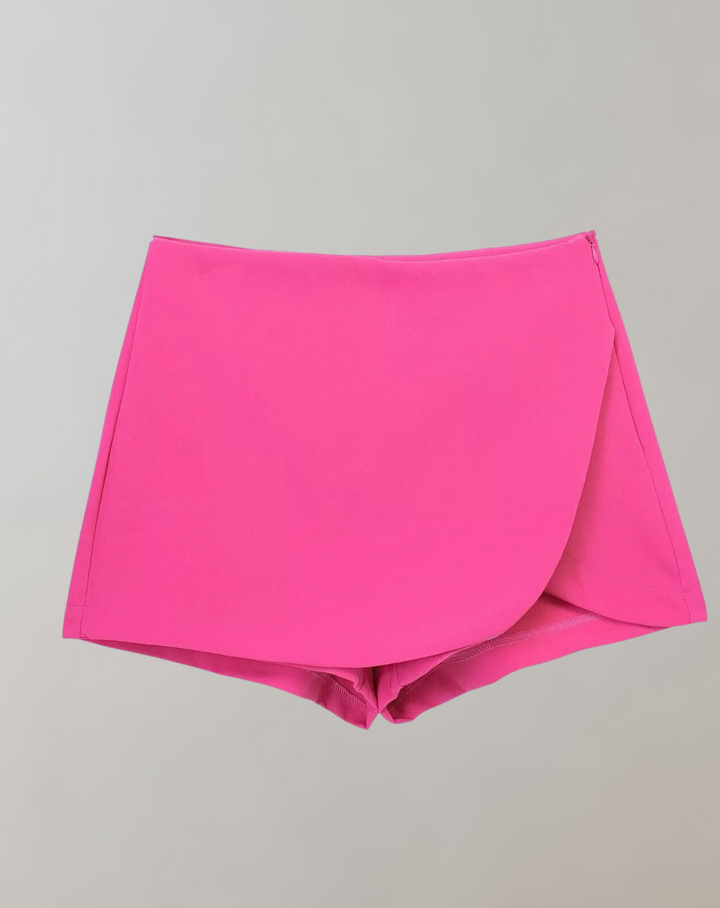 W&W Mode - Lässige asymmetrische Miniröcke Shorts