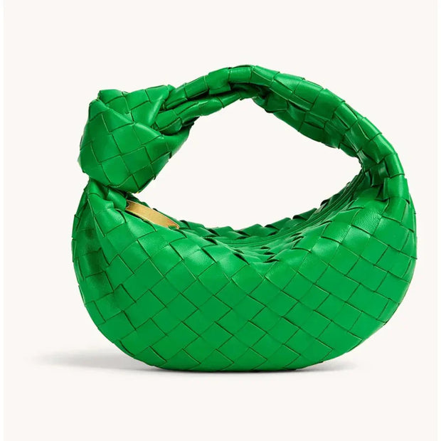 WW | Frauen Handtasche Mit Geknotetem Griff Geflochten