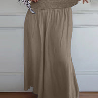 WW | Hose mit Elastischem Bund und Weiten Beinen