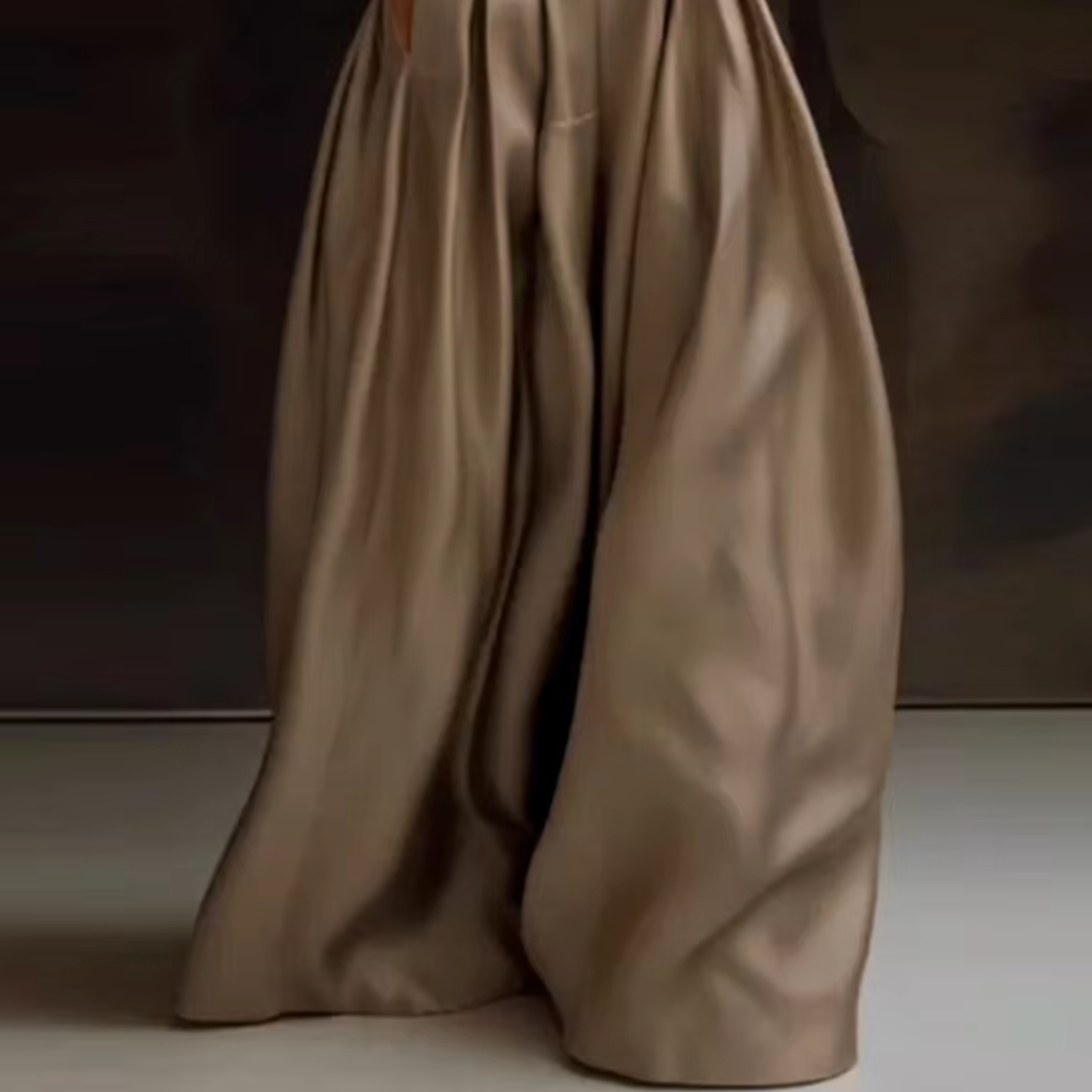 WW | Elegante Hose mit Falten und Hoher Taille