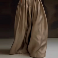 WW | Elegante Hose mit Falten und Hoher Taille