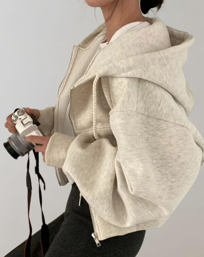 WW | Frauen Solid Hooded Sweatshirt