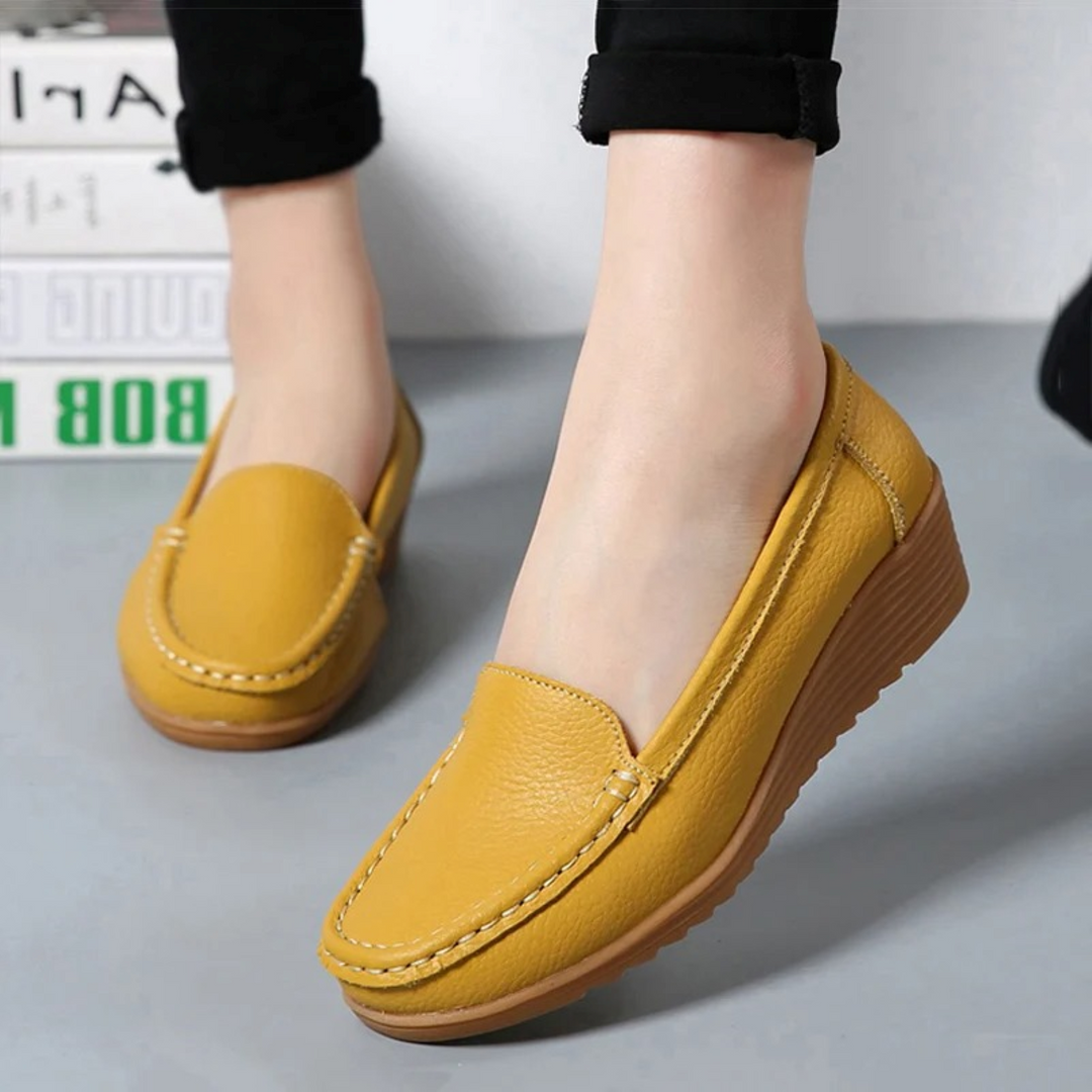 W&W Mode – Damen-Slipper im Mokassin-Slip-on-Stil