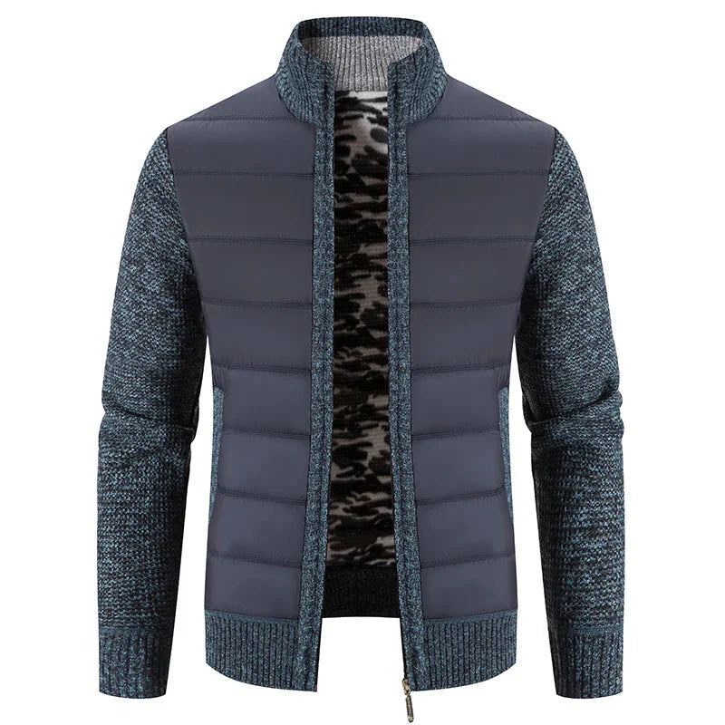 WW | Hybridjacke Aus Gesteppter Strickware Für Herren