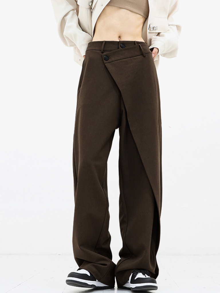 WOLFF | Asymmetrische Baggy-Hose