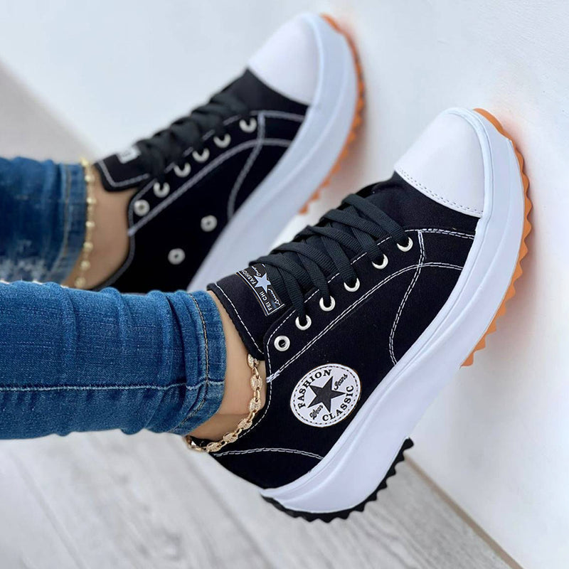 WW - Orthopädische Schuhe, Schnürsenkel, dicke Sohle