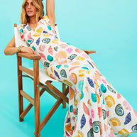 Juwelen Maxikleid für die Küste