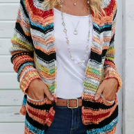 Damen Regenbogen gestreift