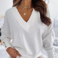 Berly™ - Schicker Pullover mit V-Ausschnitt
