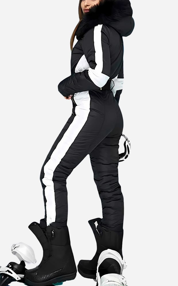 WW | Ski Overall 1 Stück Mit Gürtel Damen Eleganz Und Wärme