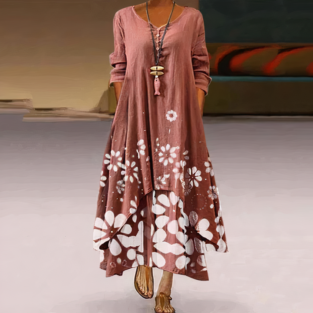 WW | Elegantes Baumwollkleid Modisch