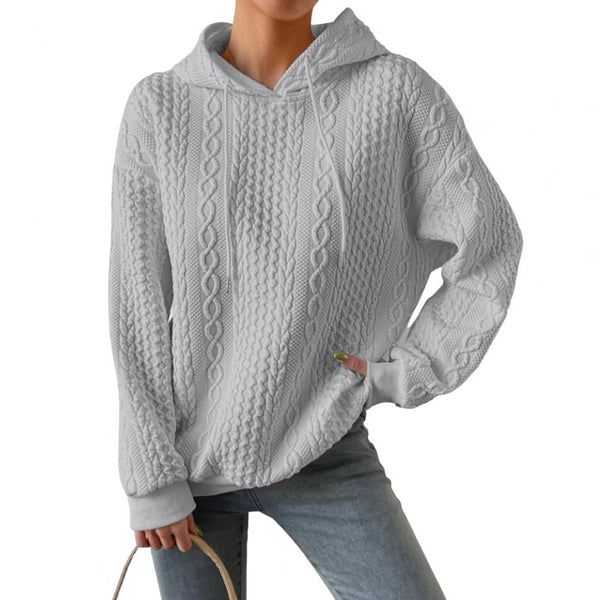 Wolff | Bequemer Oversized Woven Hoodie mit Kapuze