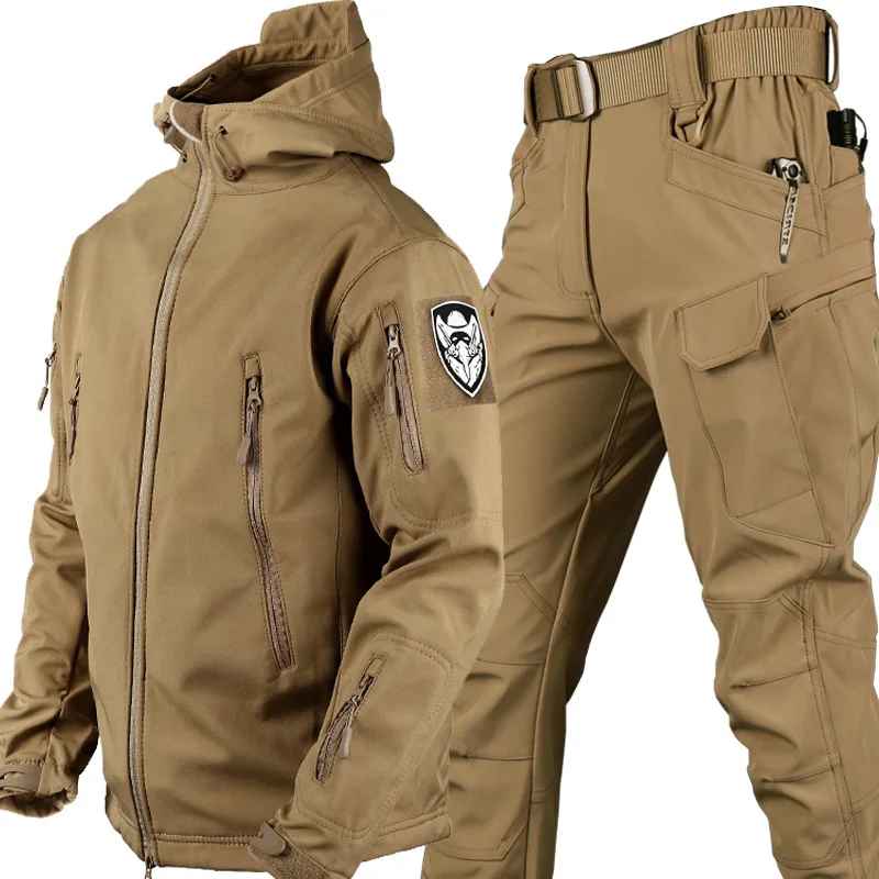 WW - Herren Softshell-Jacke - Winddicht, Atmungsaktiv, für Herbst und Winter