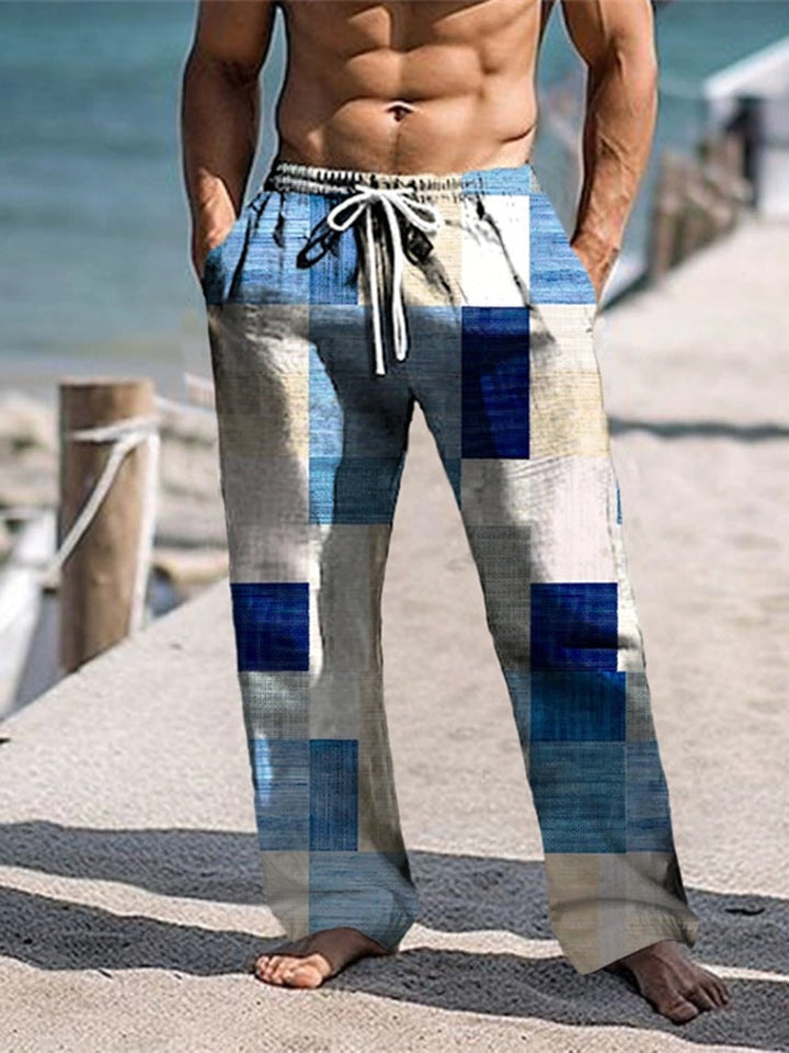 W&W Mode | Baumwoll Leinen Hose Für Herren