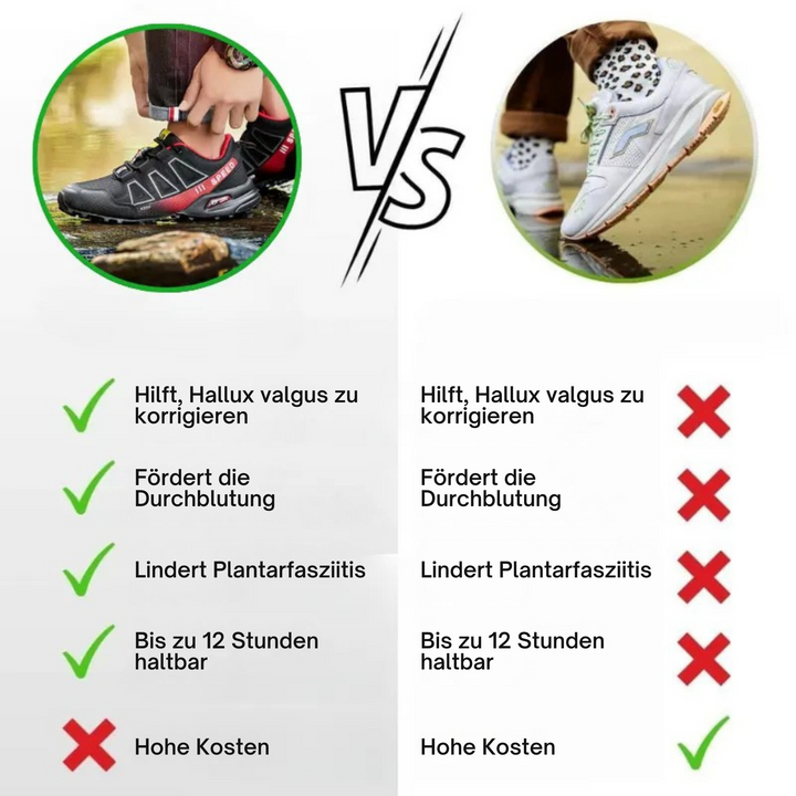 W&W Mode | Orthopädische Herren Wanderschuhe