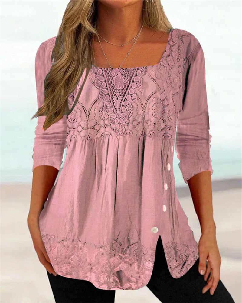 W&W Mode | Stylische Bluse Für Den Frühling Design