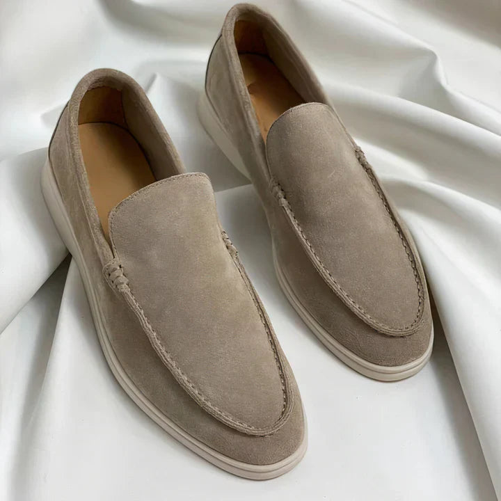 WW | Weinlese Leder Herren Slipper