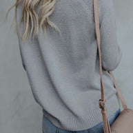 Lässiger und entspannter Winterpullover