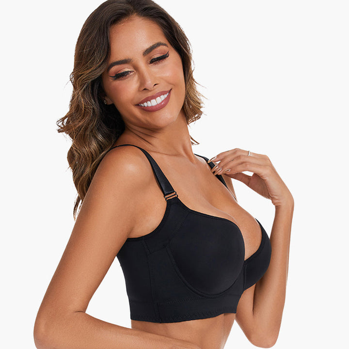 Damen-Push-up-BH mit glättendem Rückenteil