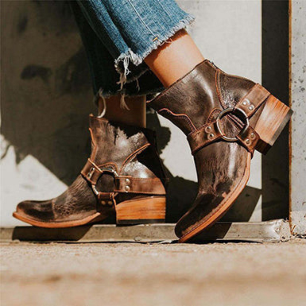 WW | Moderne Damen Schuhe Knöchelboots Für Zeitlose Eleganz