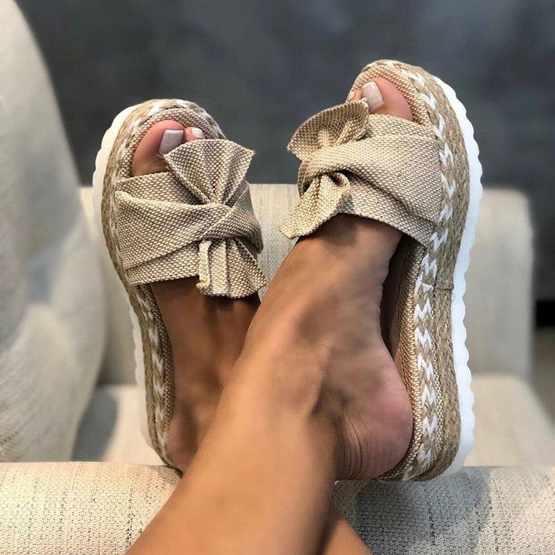 WW | Orthopädische Sandalen mit Schleife
