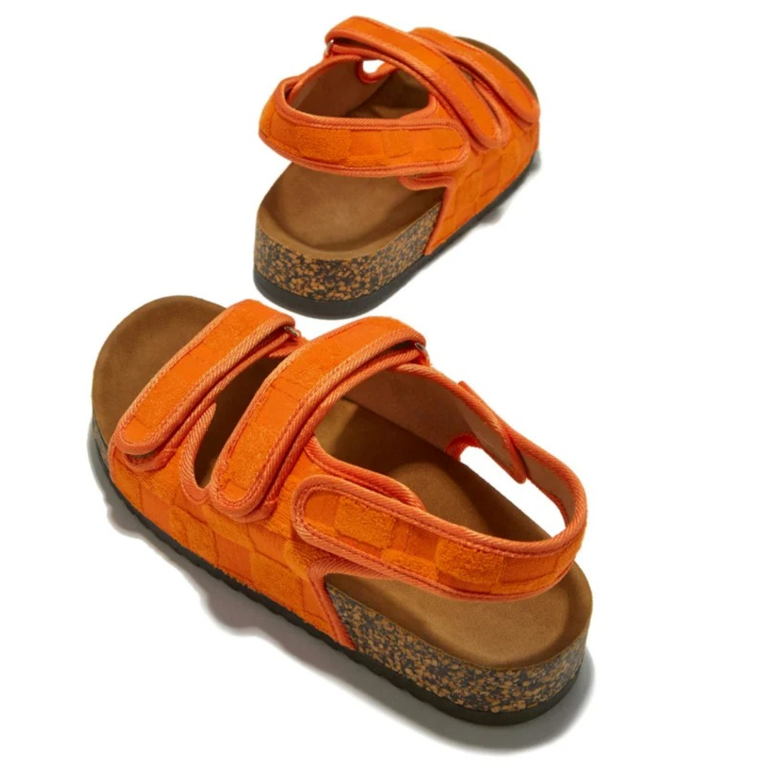 Damen orthopädische Sandalen mit Klettverschluss