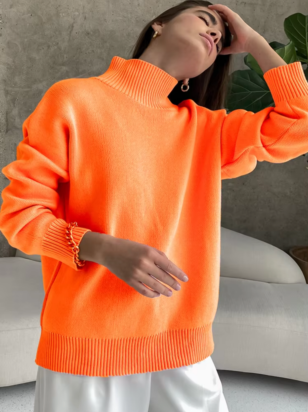 W&W Mode – Oversized losse coltrui