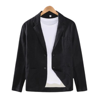 WW | Herren Eleganter Italienischer Leinenblazer Charmante Jacke Für Männer
