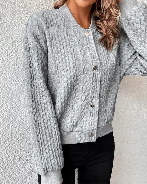 W&W - Strickjacke mit Knöpfen