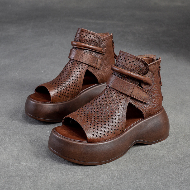 W&W Mode | Ledersandalen Für Orthopädische Bedürfnisse
