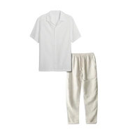 WW Linen Outfit Set - Lässige - Florenz bei Nacht