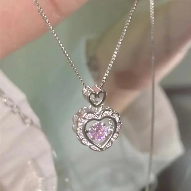 WW | Bogen Engel Flügel Herz Anhänger Kette Für Damen