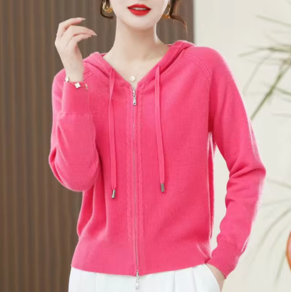 WW | Strick Cashmere Hoodie