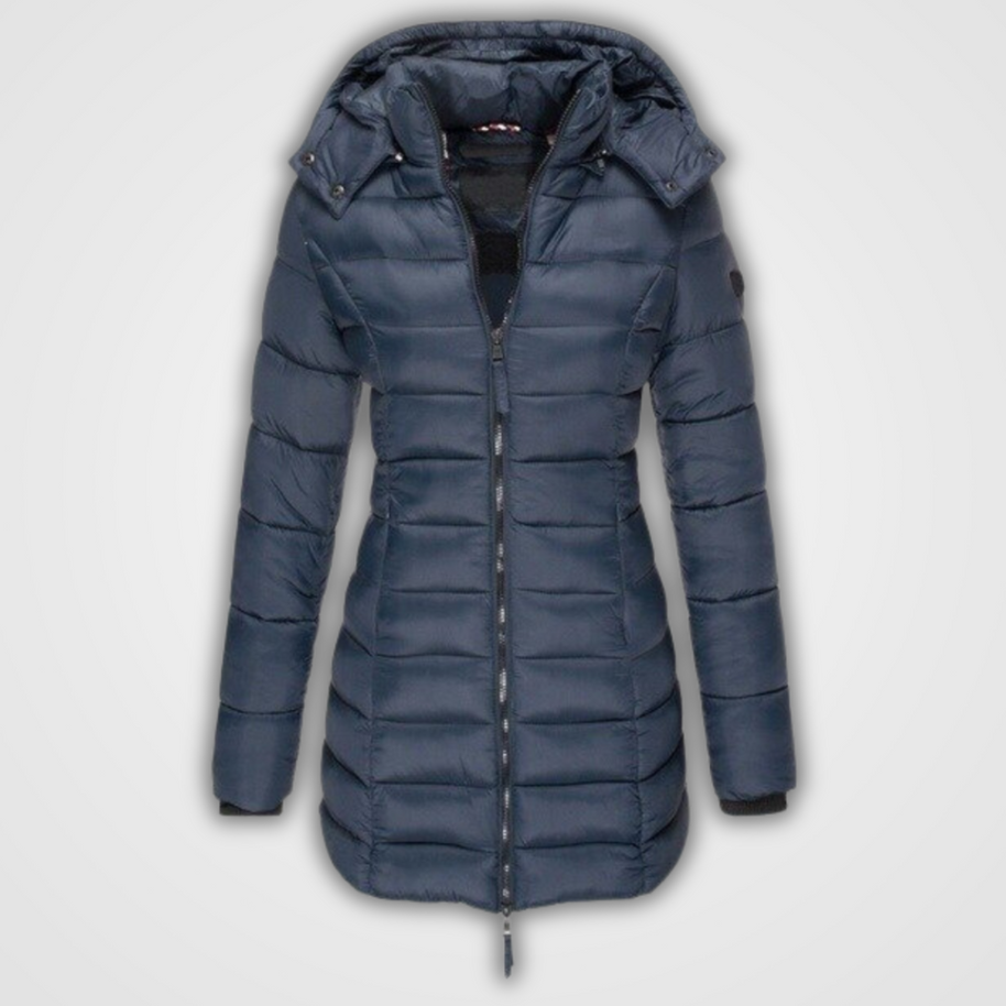 WW - Eleganter urbaner Stil Wintermantel für Damen mit Stehkragen