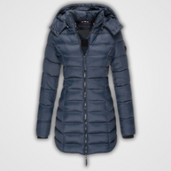 WW - Eleganter urbaner Stil Wintermantel für Damen mit Stehkragen