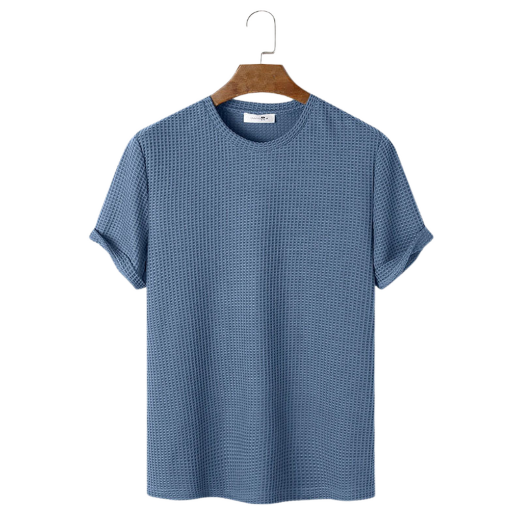 WW Lockeres Shirt - Boho -Rundhalsausschnitt