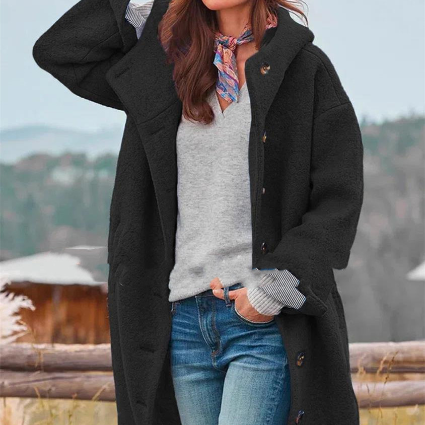 WW | Lässiger Lange Mantel für Damen | Stilvoll und Bequem