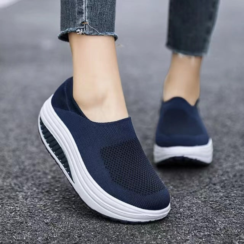 WW | Damen Sneaker Orthopädische Freizeitschuhe Mit Rutschfester Plattformsohle