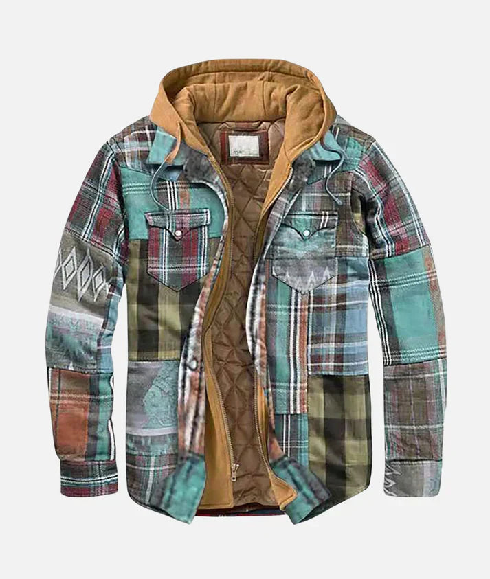 WW | Stylische Patchwork Karojacke