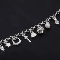 WW | Sterling Charmarmband Silber Für Damen