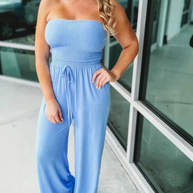 WW | Bequemer Jumpsuit Mit Weitem Bein