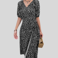 Zoë - Elegante Midi-Jurk