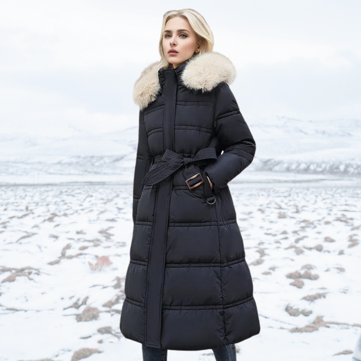 W&W Mode | Luxuriöser Kunstpelz-Wintermantel für Damen